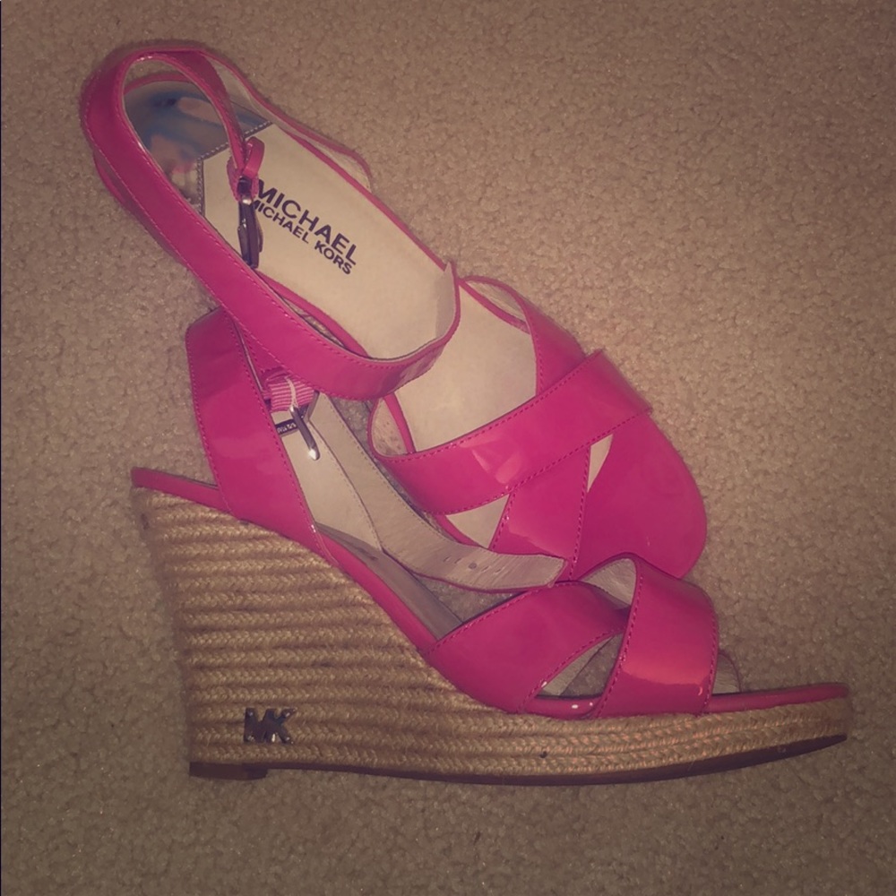 Pink MK wedges
